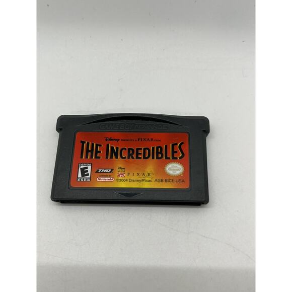 Game Boy Advance Incredibles Nintendo GBA Disney Kids Pixar Movie Video Games - Picture 2 of 5